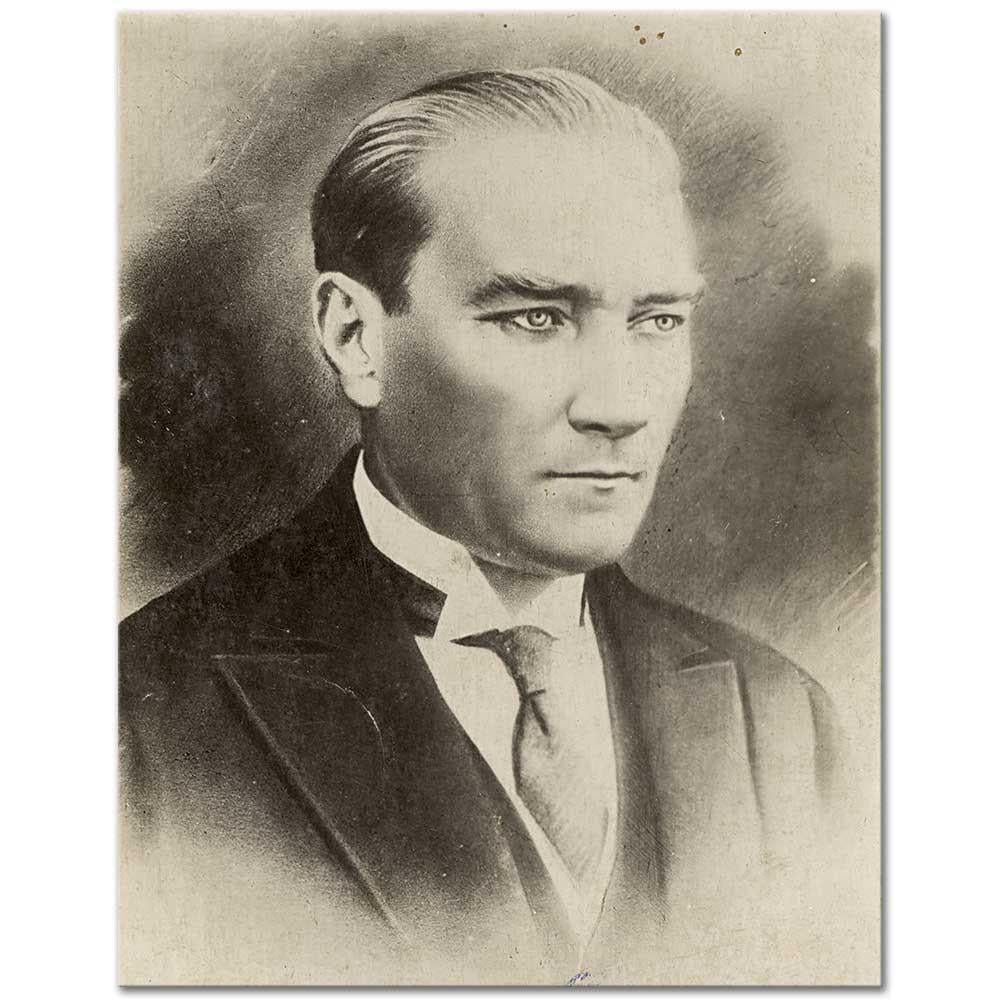 Mustafa Kemal Atatürk Portrait VII Art Print