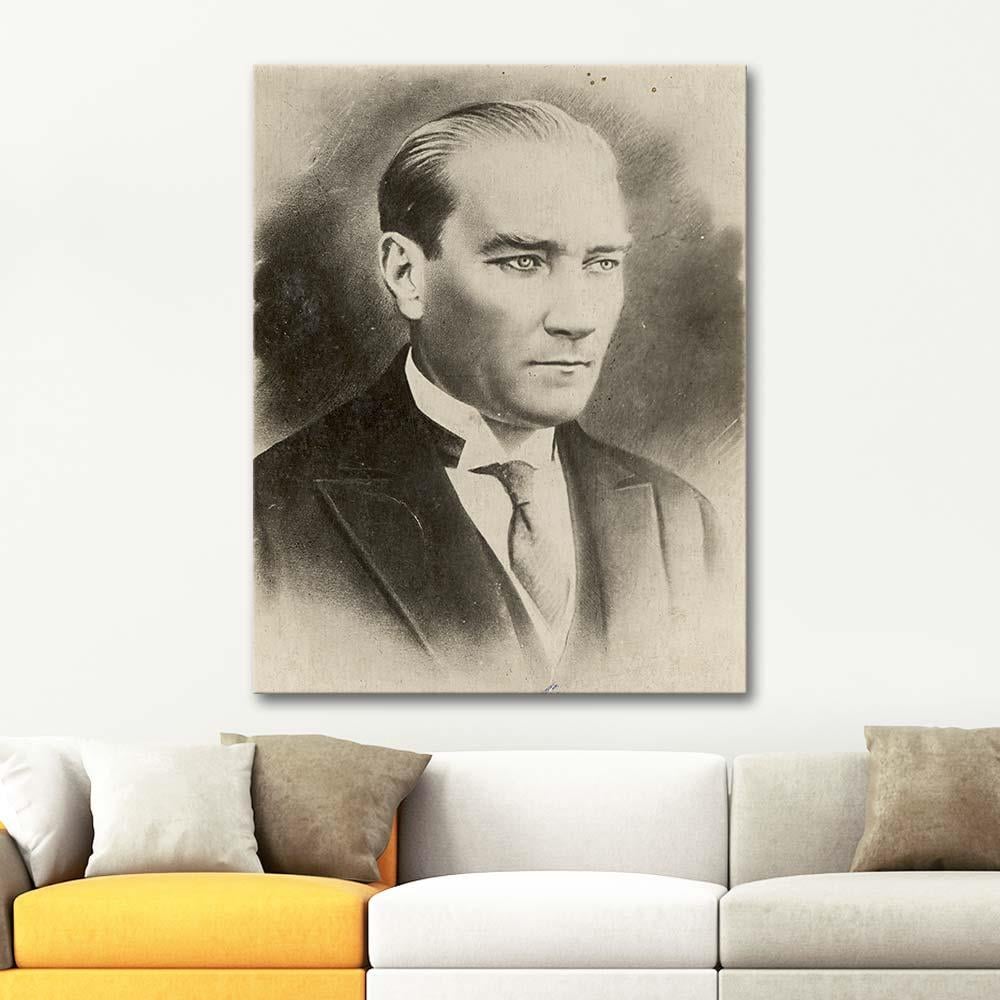 Mustafa Kemal Atatürk Portrait VII Art Print