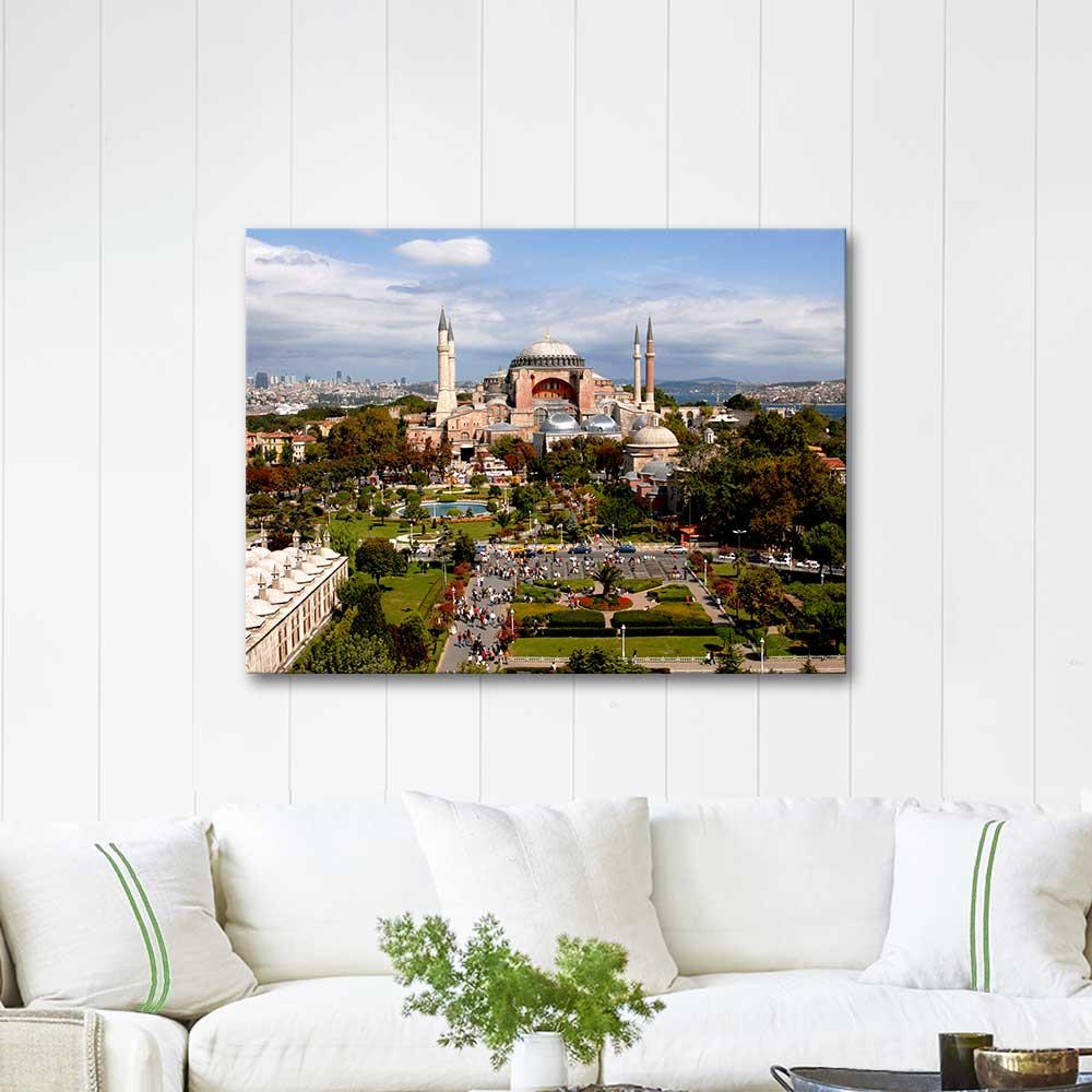Mustafa Yilmaz Hagia Sophia Istanbul Art Print