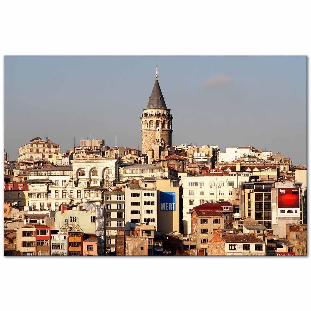 Mustafa Yilmaz Galata Tower Istanbul Art Print