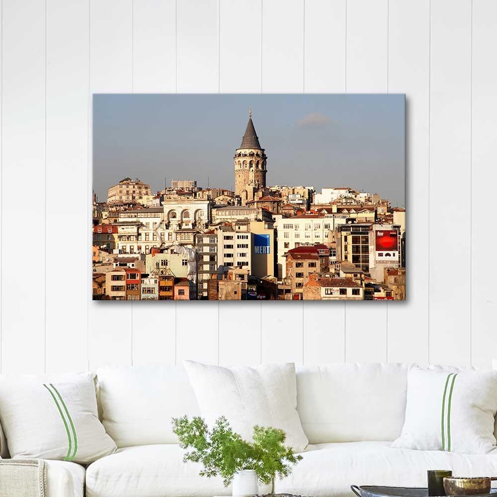 Mustafa Yilmaz Galata Tower Istanbul Art Print