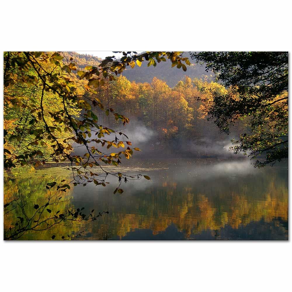 Mustafa Yılmaz Lake Landscape Bolu Art Print