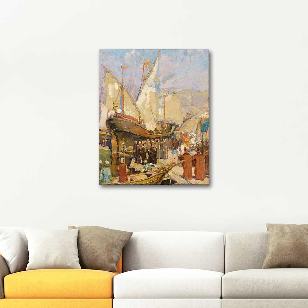 Naci Kalmukoglu Conquest of Istanbul Art Print