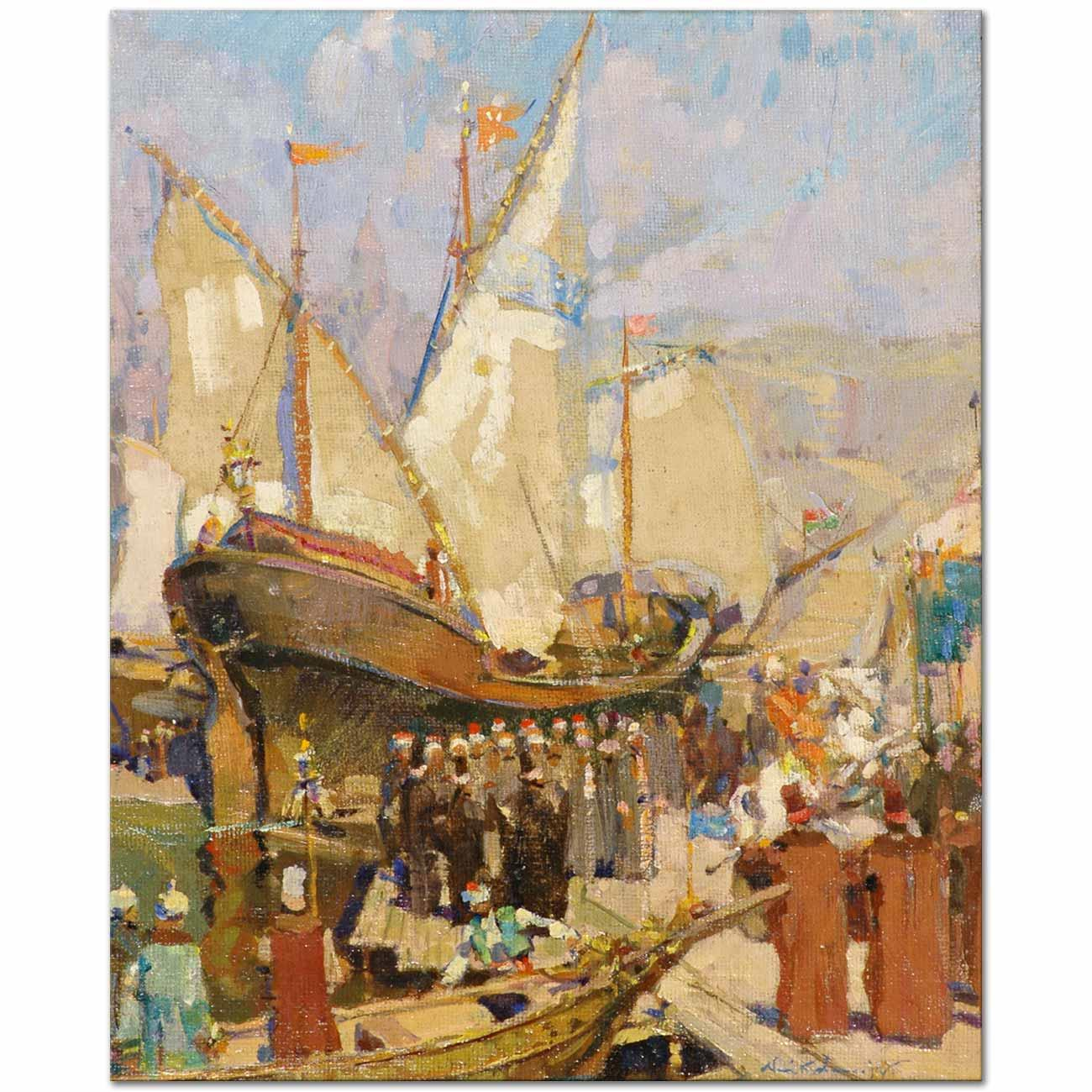 Naci Kalmukoglu Conquest of Istanbul Art Print