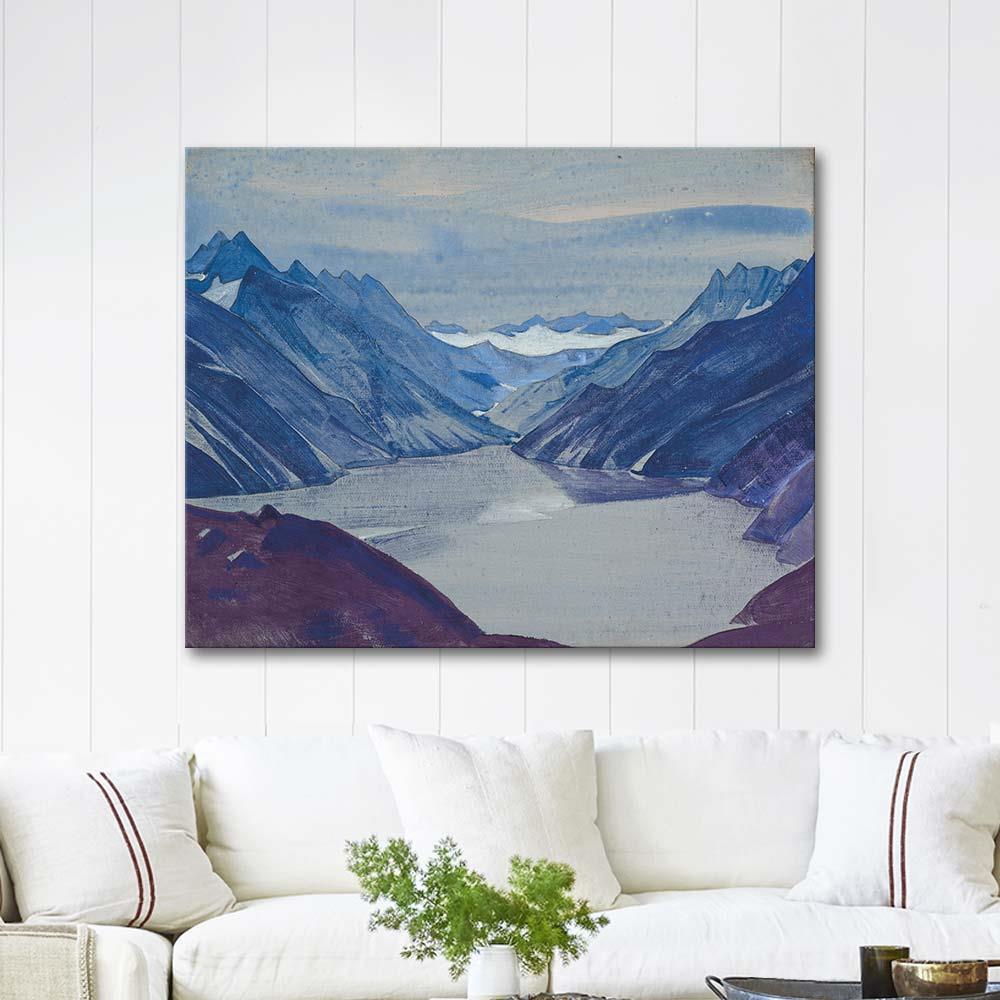 Nag Lake by Nicholas Roerich as Art Print