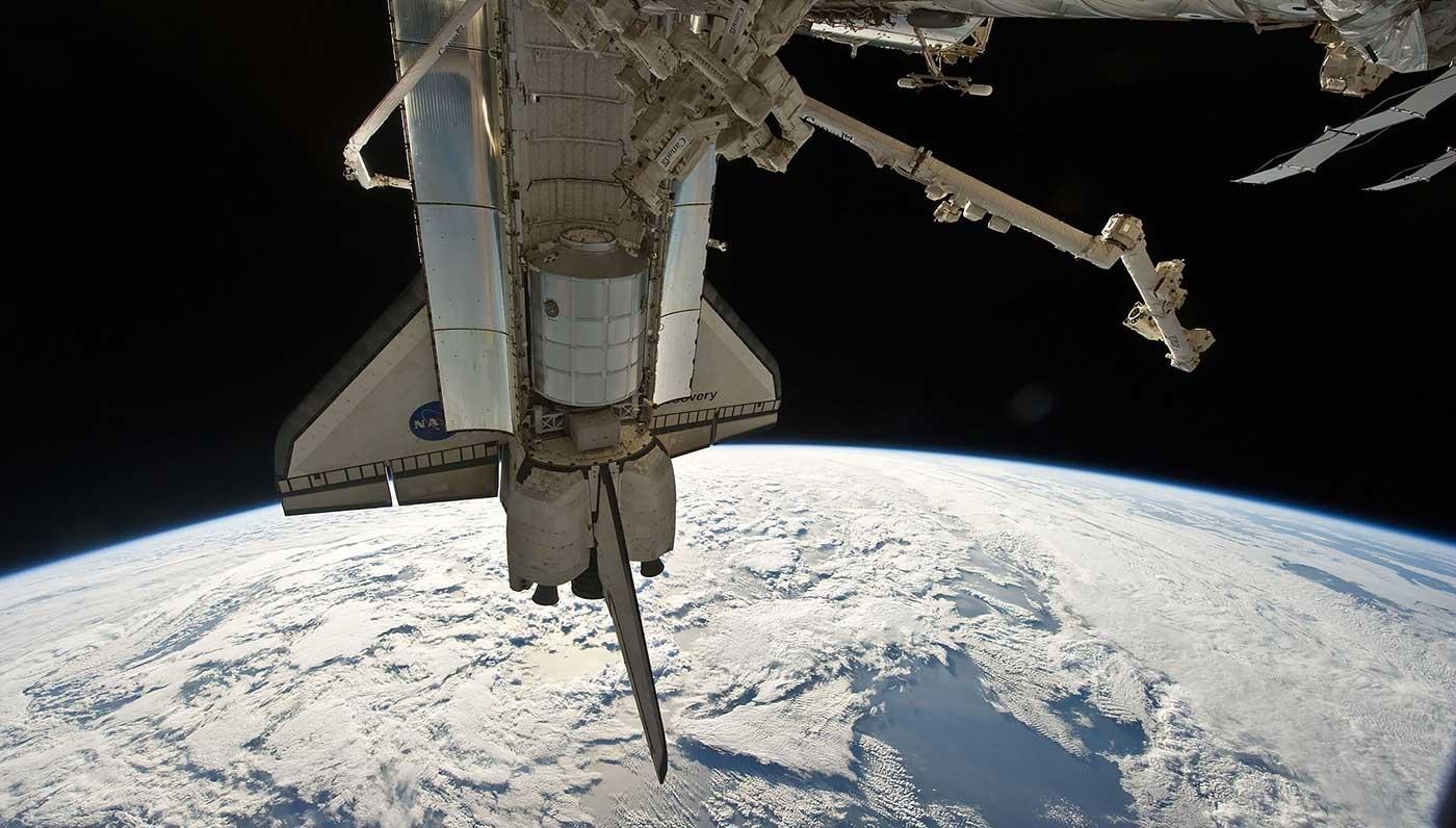 Nasa Space Station Art Print