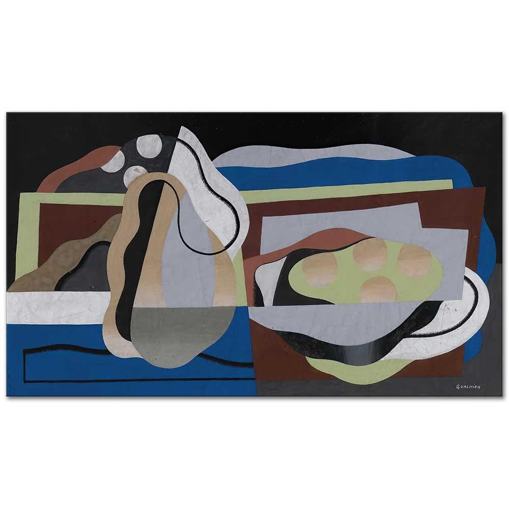 Nature Morte Aux Fruits by Georges Valmier as Art Print