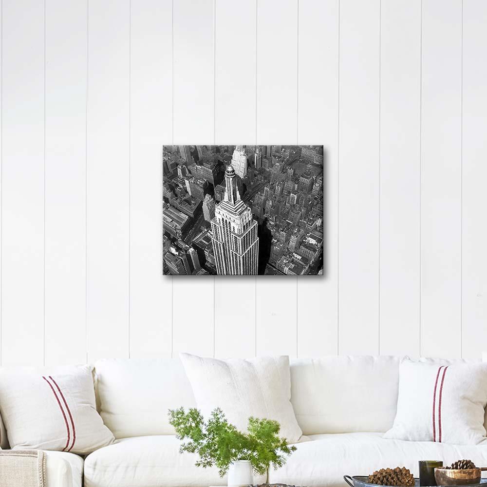 Berenice Abbott New York Kanvas Tablo