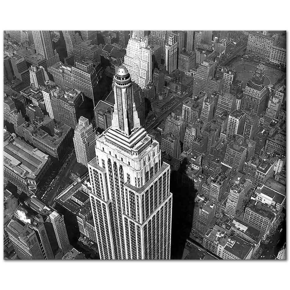 Berenice Abbott New York Kanvas Tablo