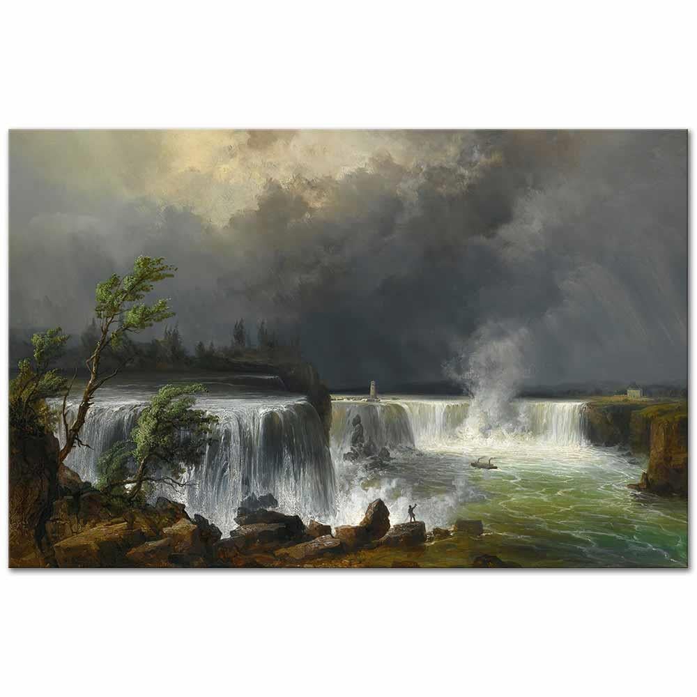 Niagara Falls by Josef Püttner as Art Print