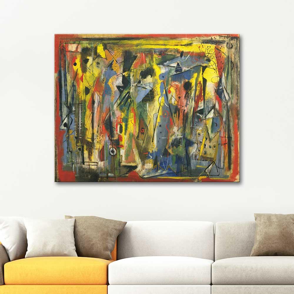 Norman Lewis Phantasy II Art Print