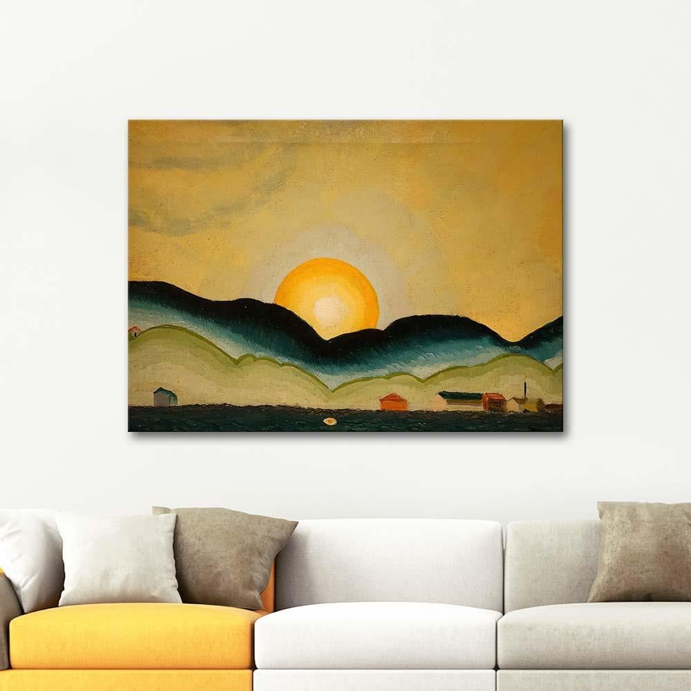 Arthur Dove Northport Limanı Kanvas Tablo