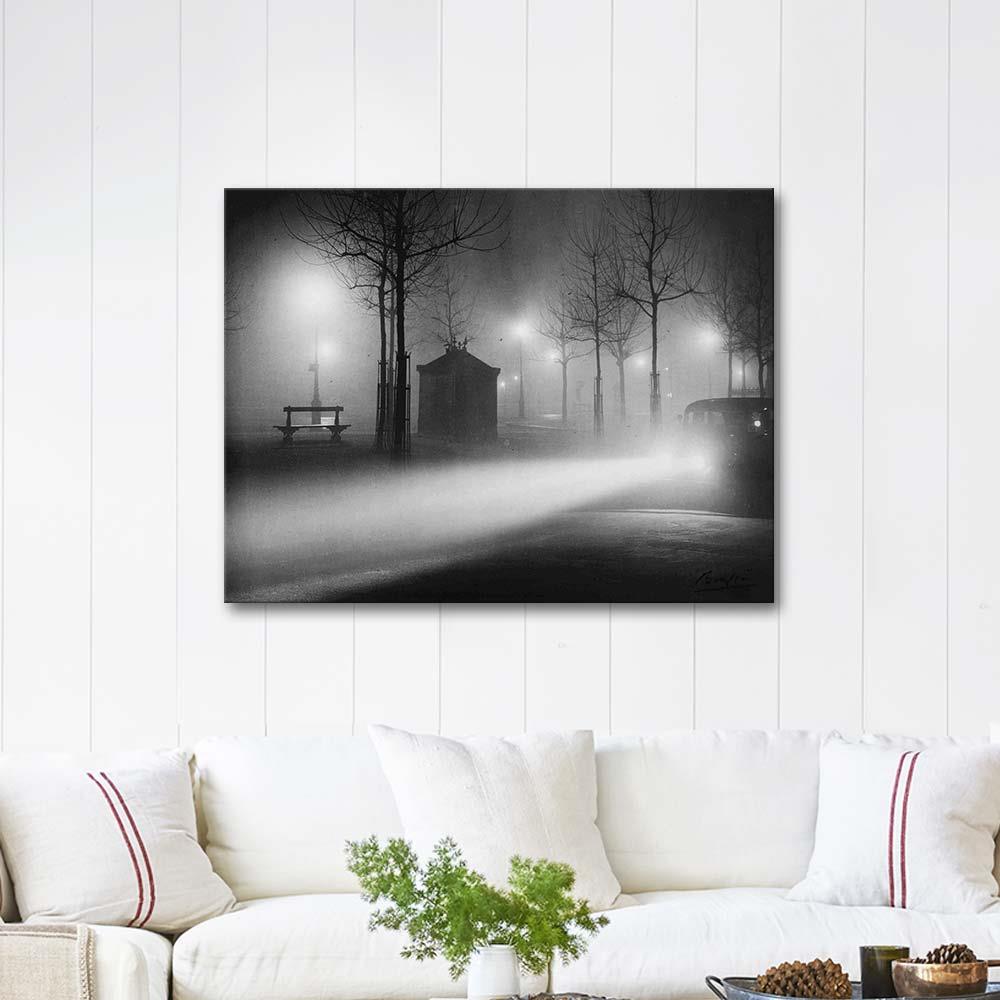 Brassai Sisli Havada Observatory Avenue Kanvas Tablo