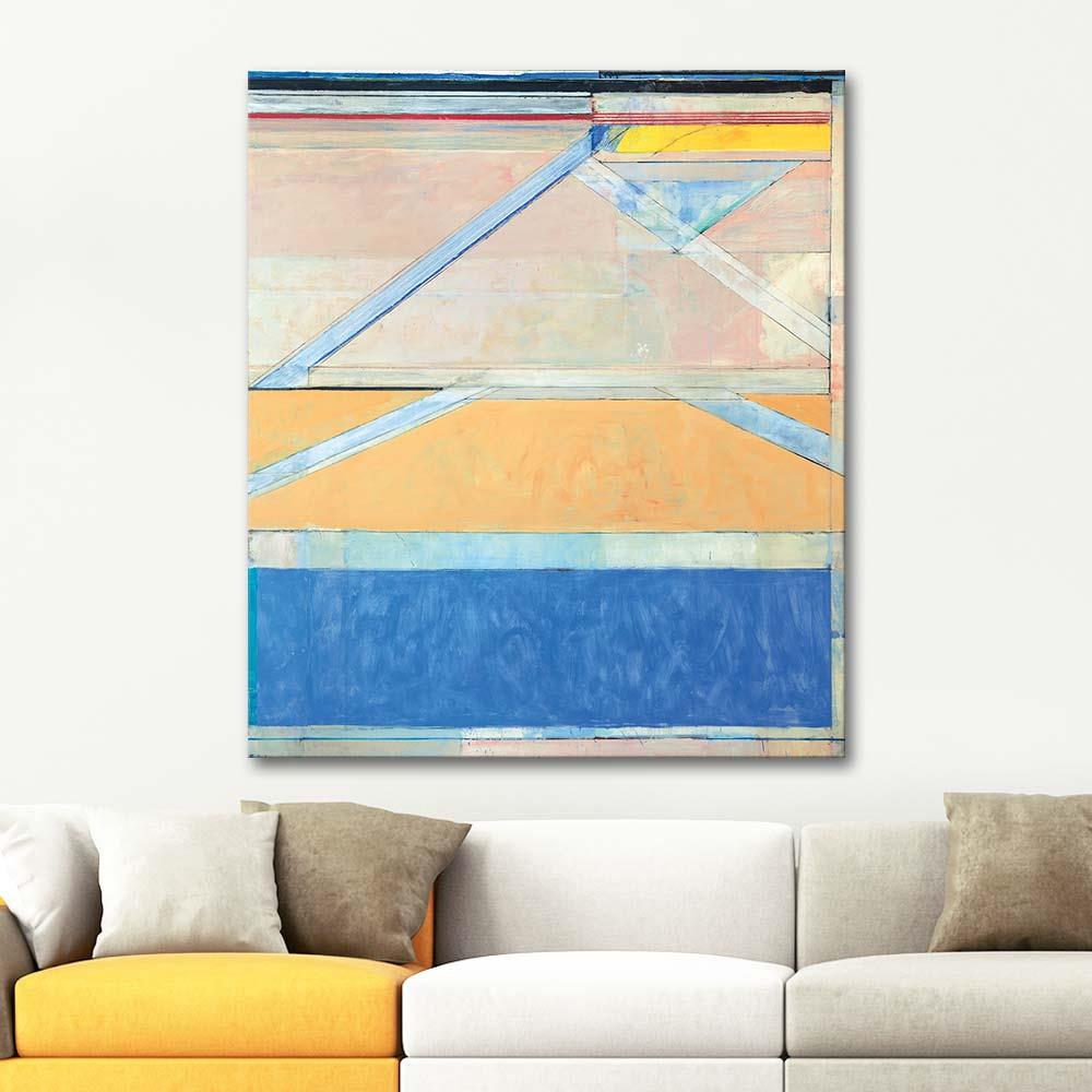Richard Diebenkorn Okyanus Parkı 126 Kanvas Tablo