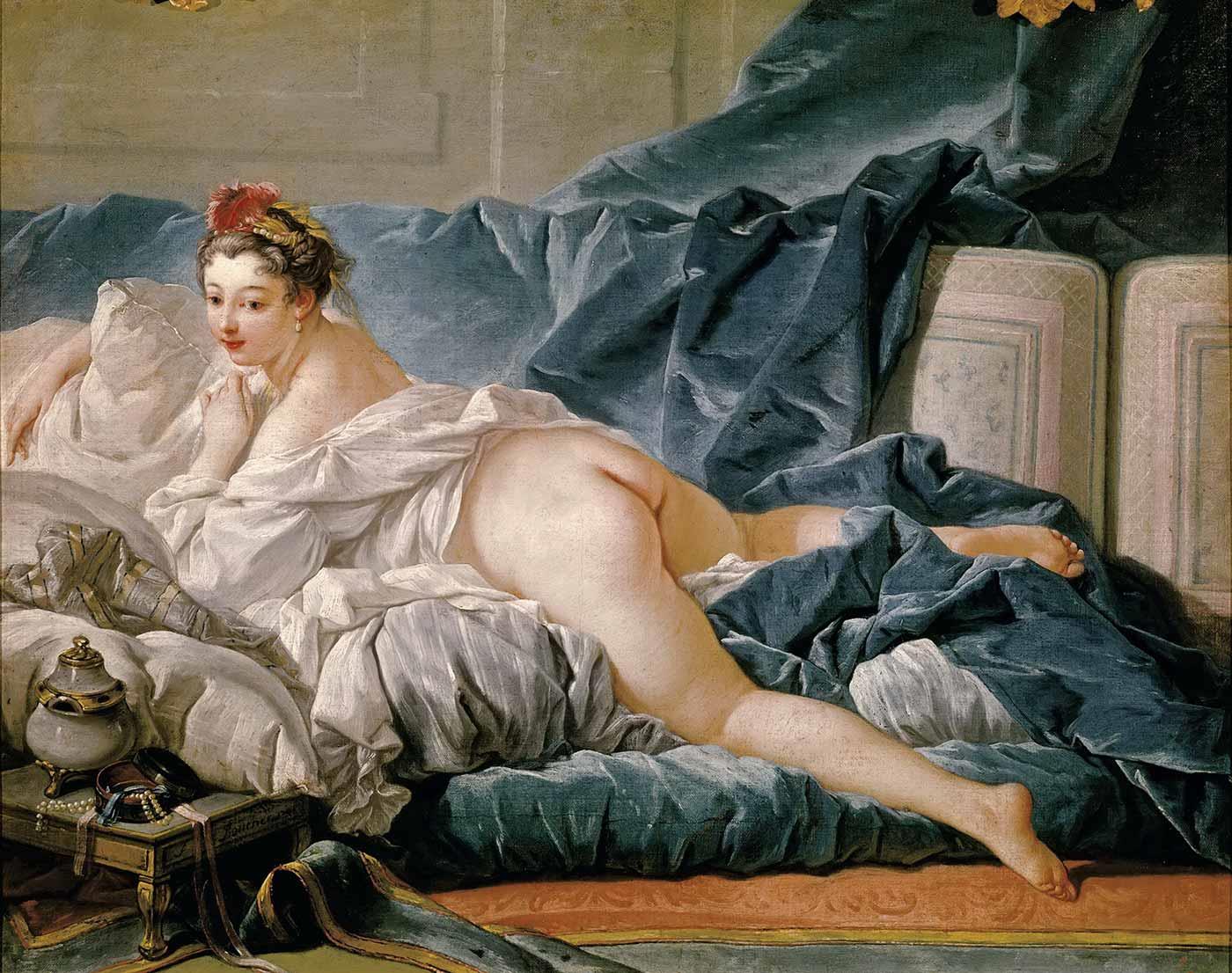 François Boucher Cariye Kanvas Tablo