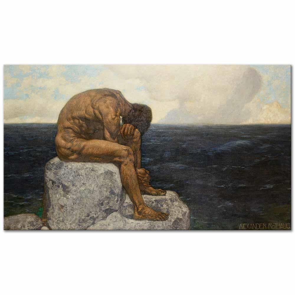 Odysseus by Alexander Rothaug as Art Print