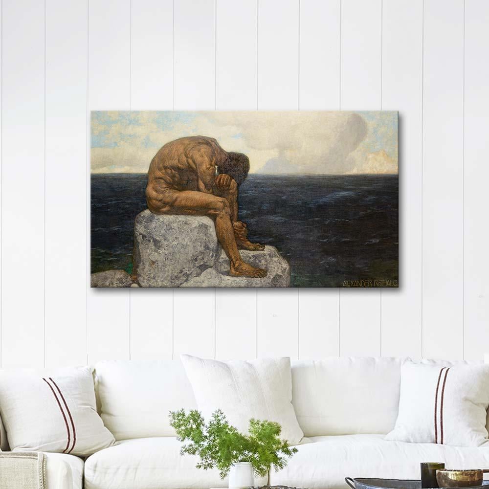 Odysseus by Alexander Rothaug as Art Print