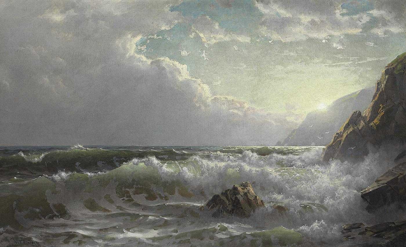 Off the Coast of Cornwall by William Trost Richards