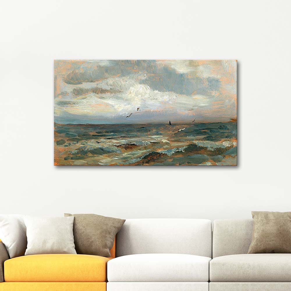 Olga Wisinger-Florian On The North Sea Art Print