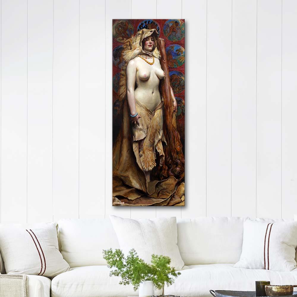 Omphale by Byam Shaw as Art Print
