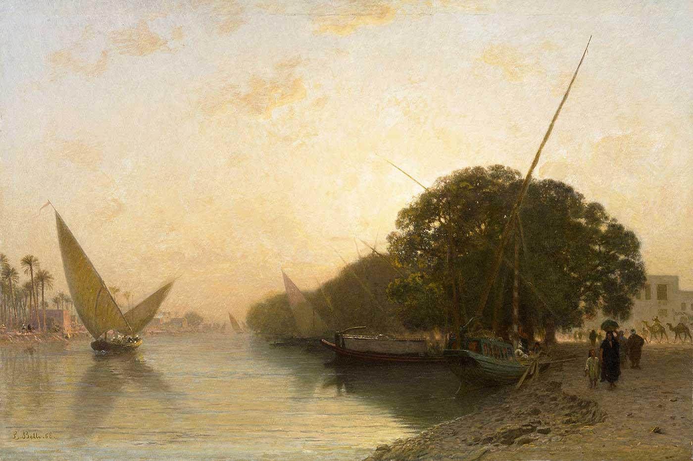 On the Nile by Leon Belly