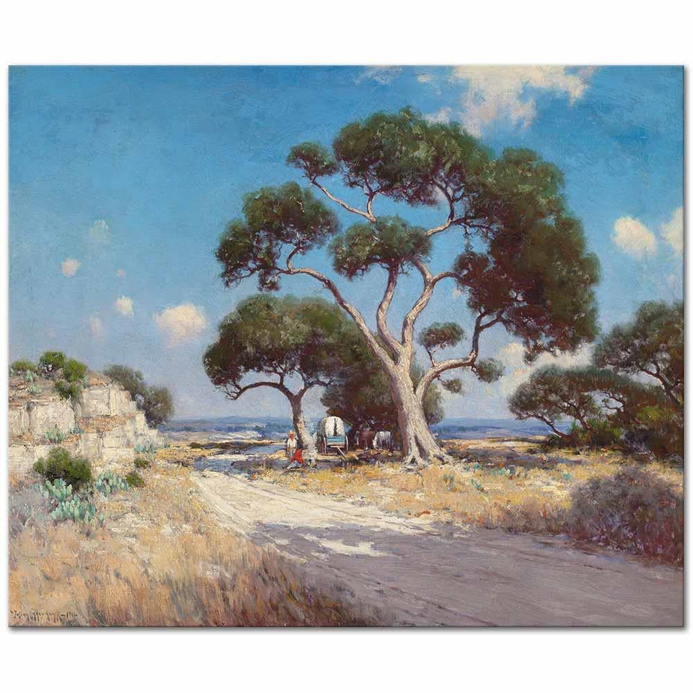 Julian Onderdonk Eski Blanco Yolu Kanvas Tablo