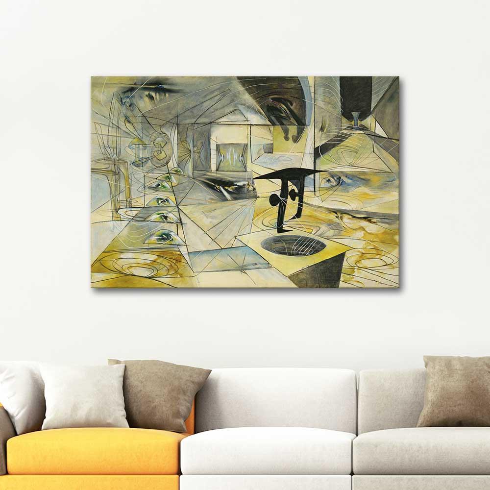 Roberto Matta Electra Oniksi Kanvas Tablo