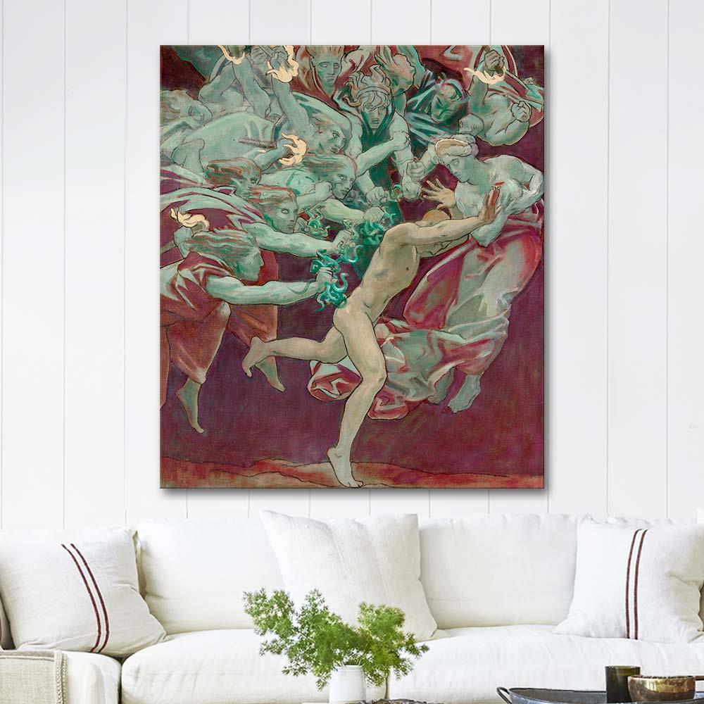 Orestes and The Furies by John Singer Sargent as Art Print
