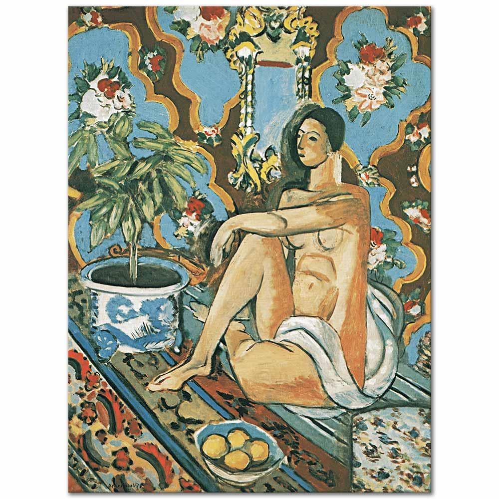 Henri Matisse Oryantal Kanvas Tablo