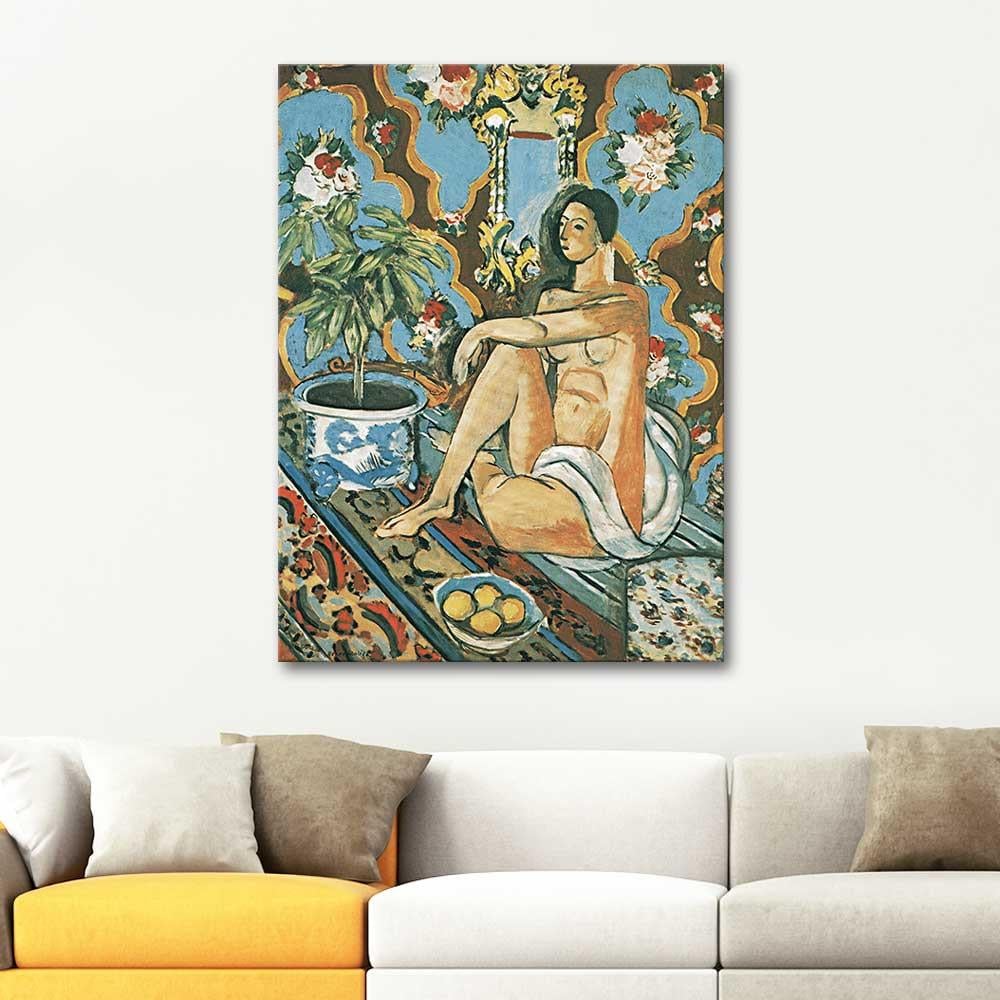 Henri Matisse Oryantal Kanvas Tablo