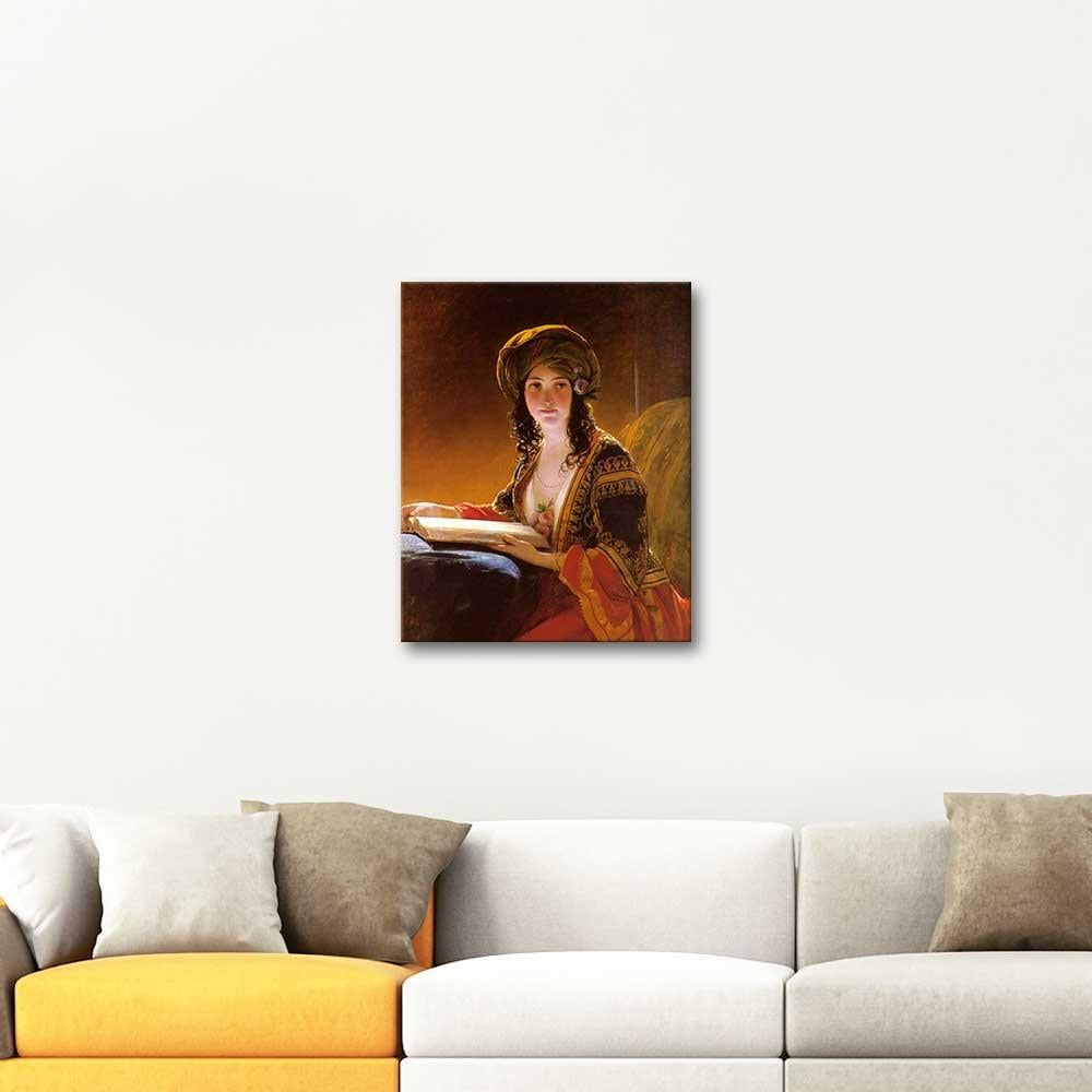 Oriental Woman by Friedrich von Amerling as Art Print