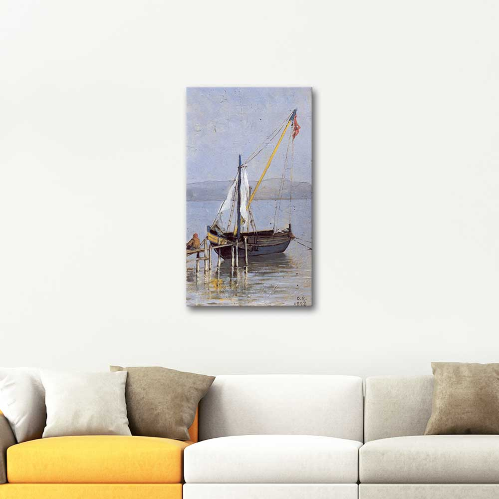 Osman Hamdi Eskihisar Landscape Art Print