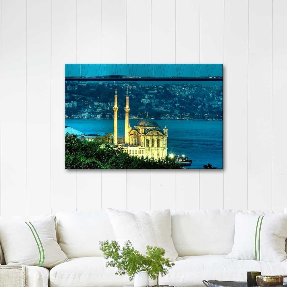 Osman Karamehmetoğlu Dolmabahçe Camii Kanvas Tablo
