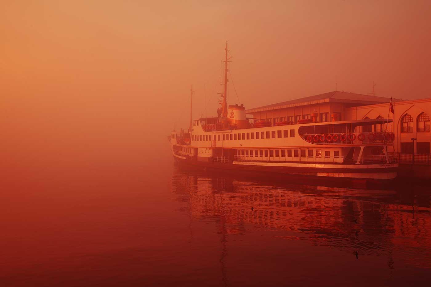 Osman Karamehmetoglu At the Pier Art Print