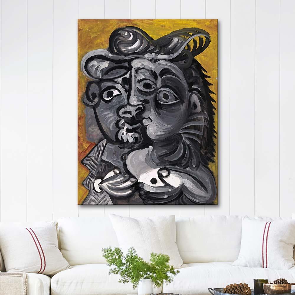 Pablo Picasso Çift Kanvas Tablo