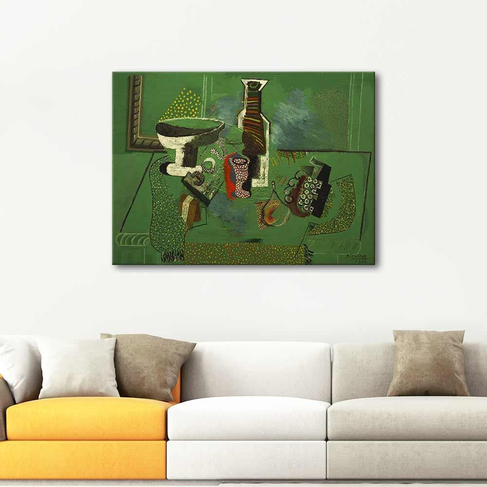 Pablo Picasso Green Still Life Art Print