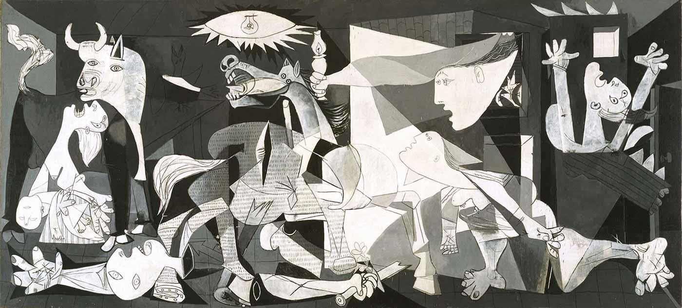 Pablo Picasso Guernica Kanvas Tablo