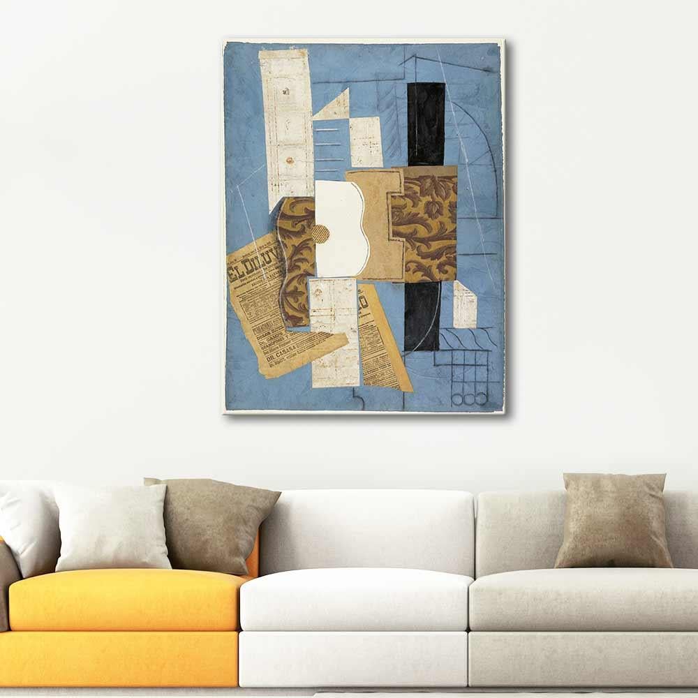Pablo Picasso Guitar Art Print