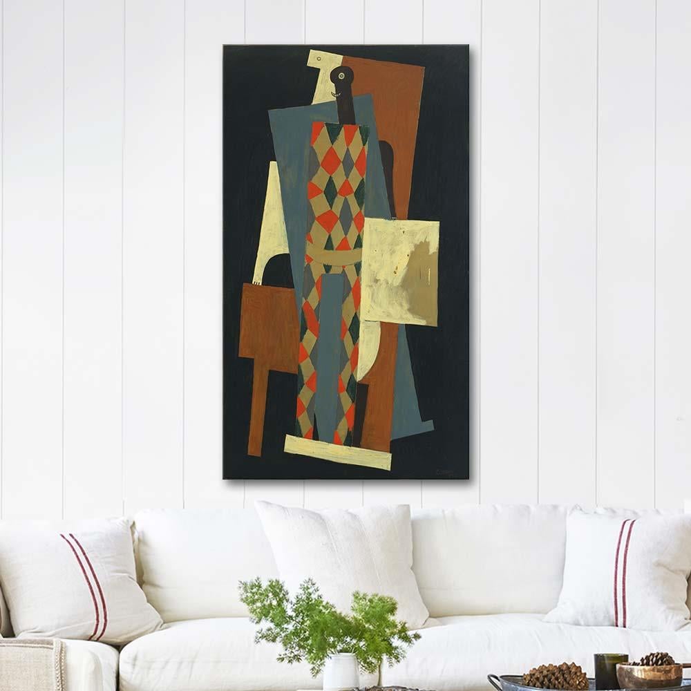 Pablo Picasso Palyaço Kanvas Tablo