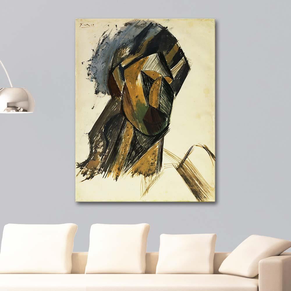 Pablo Picasso Head of a Woman Art Print