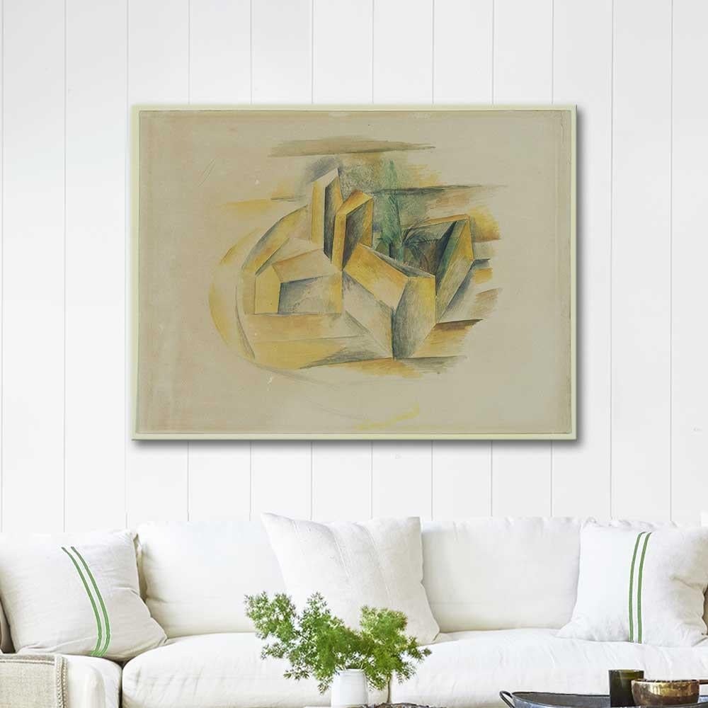 Pablo Picasso Horta'daki Değirmen Kanvas Tablo