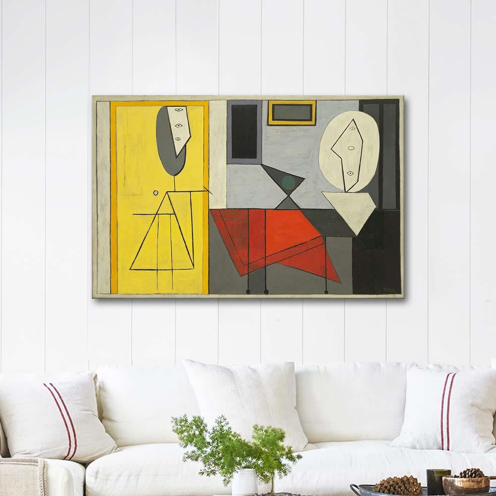 Pablo Picasso Stüdyo Kanvas Tablo
