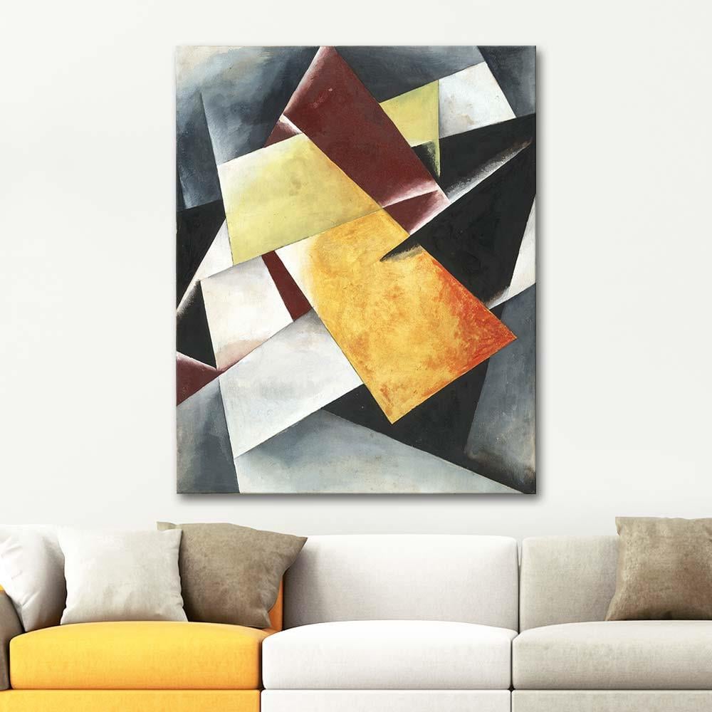 Painterly Architectonic by Lyubov Popova as Art Print