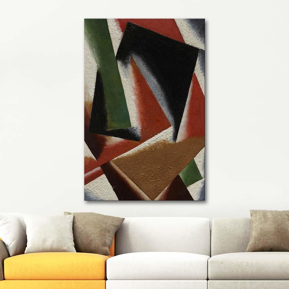 Painterly Architectonics by Lyubov Popova as Art Print