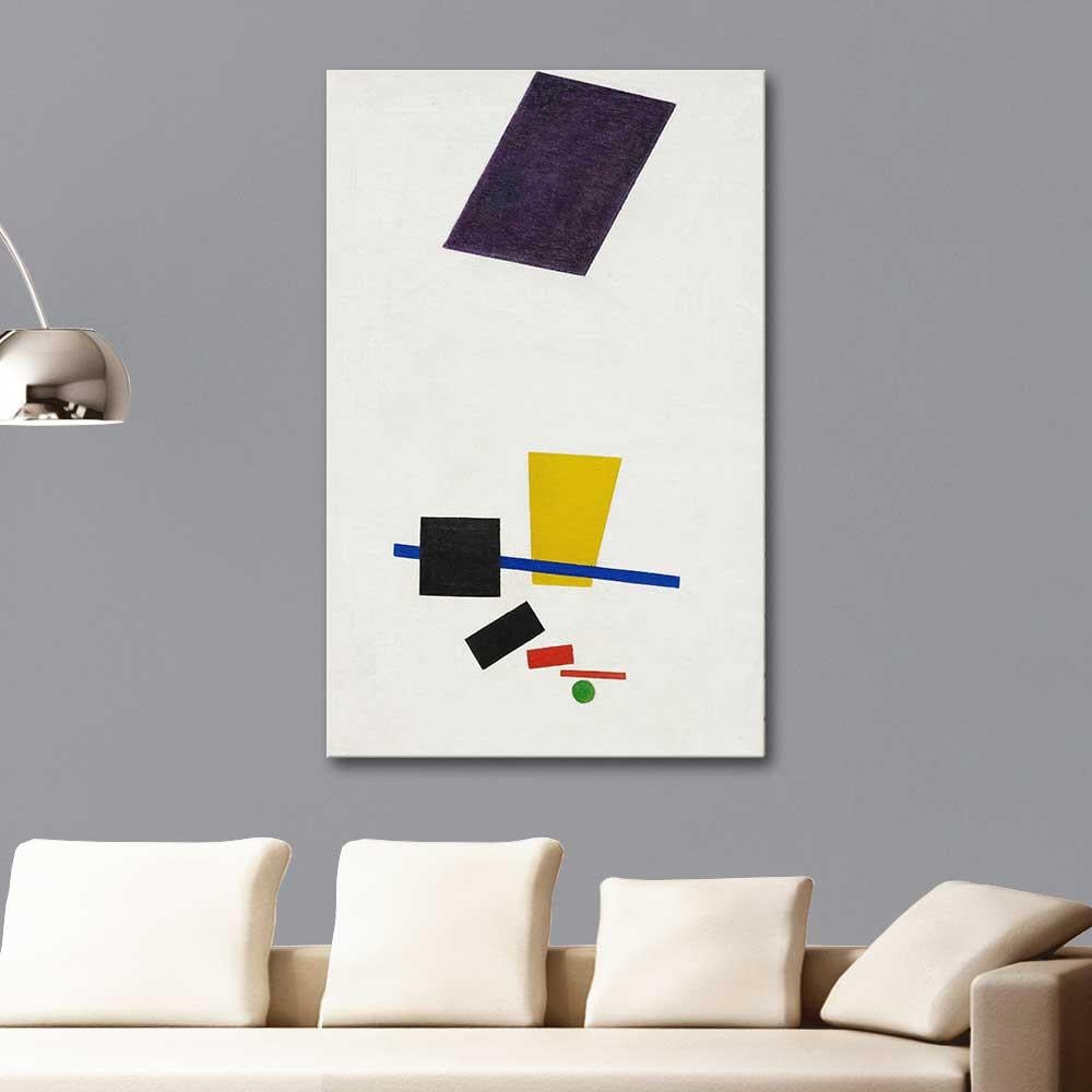 Painterly Realism of a Fooball Player by Kazimir Malevich as Art Print