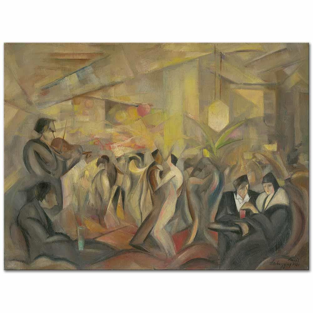 Parísien Cafe by Zolo Palugyay as Art Print