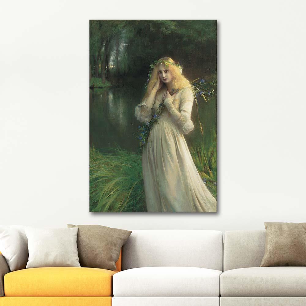 Pascal Dagnan Bouveret Ophelia Kanvas Tablo