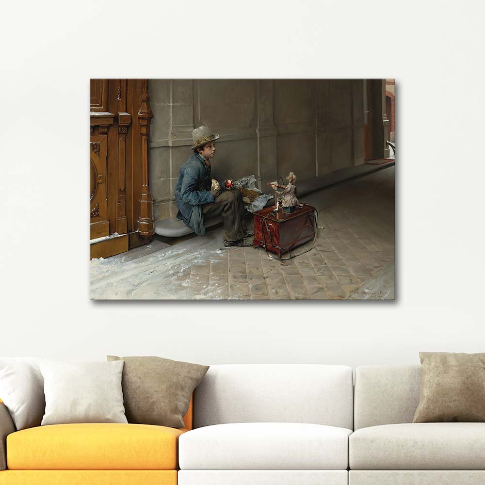 Pascal Dagnan Bouveret The Little Savoyard Art Print