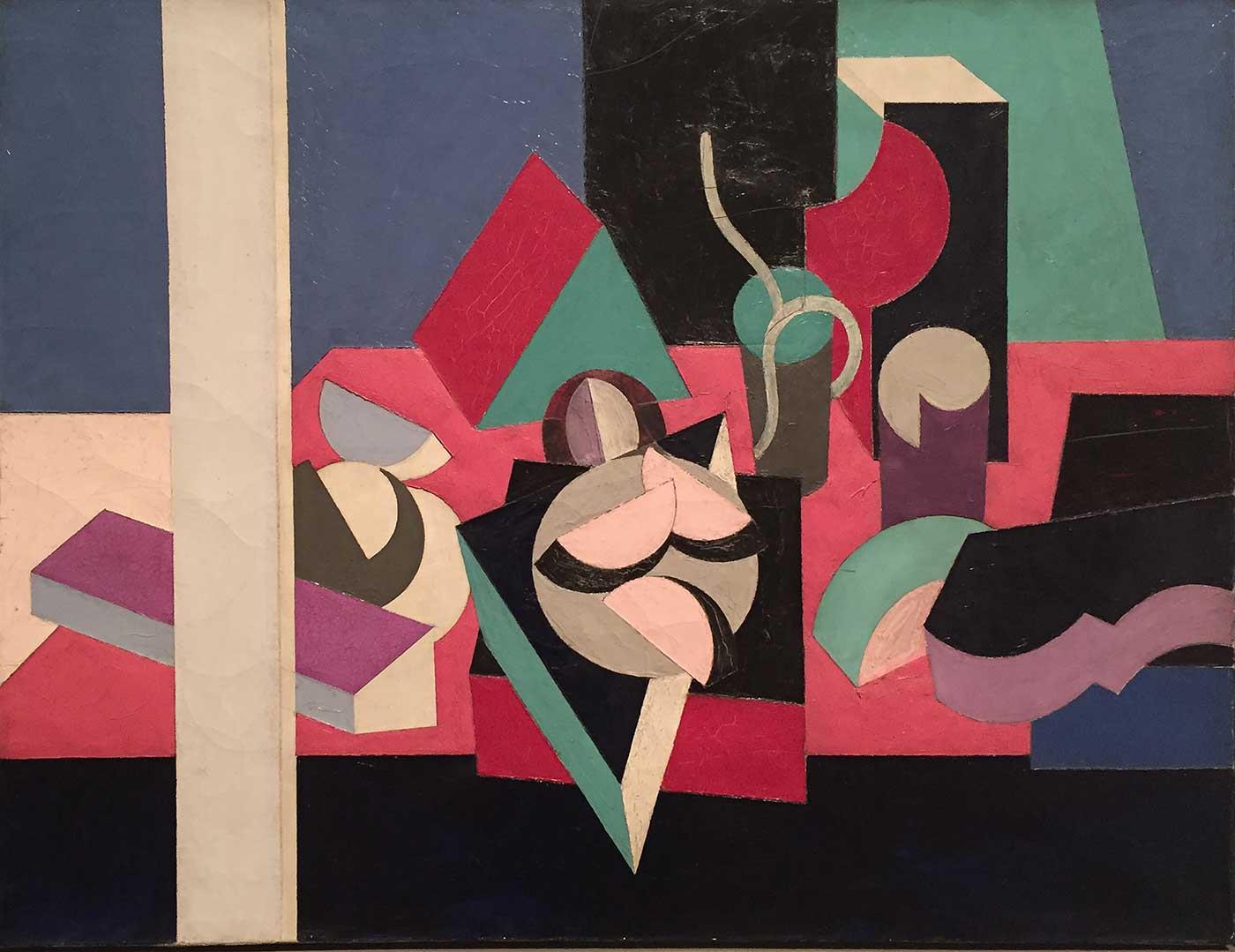 Objects on a Table by Patrick Henry Bruce
