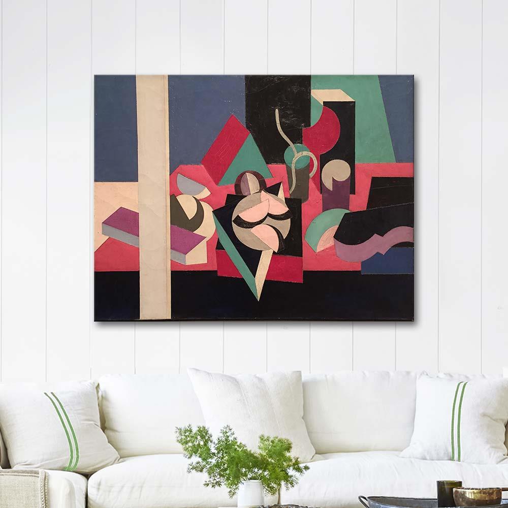 Patrick Henry Bruce Objects on a Table Art Print